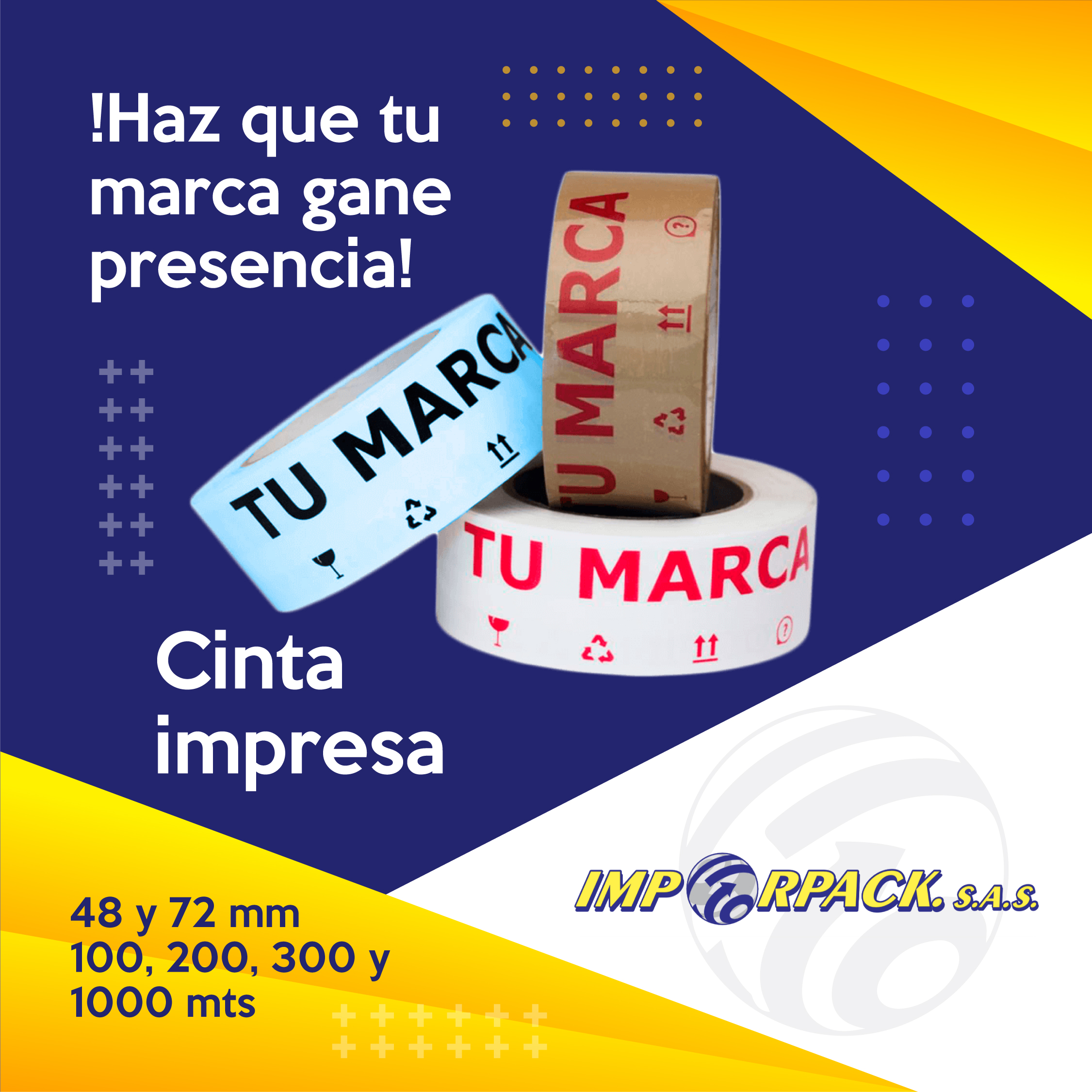 cinta impresa