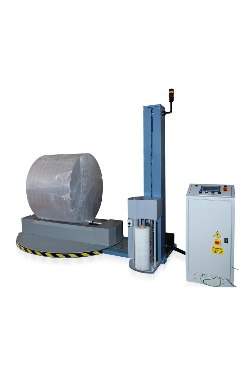 Paletizadora automática para embalaje eficiente en grandes industrias