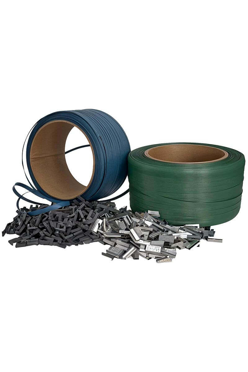 Broches metálicos para ajuste de zuncho