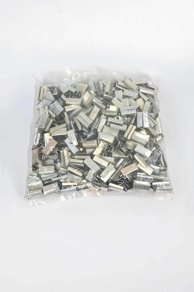 Broches metálicos para zuncho de embalaje