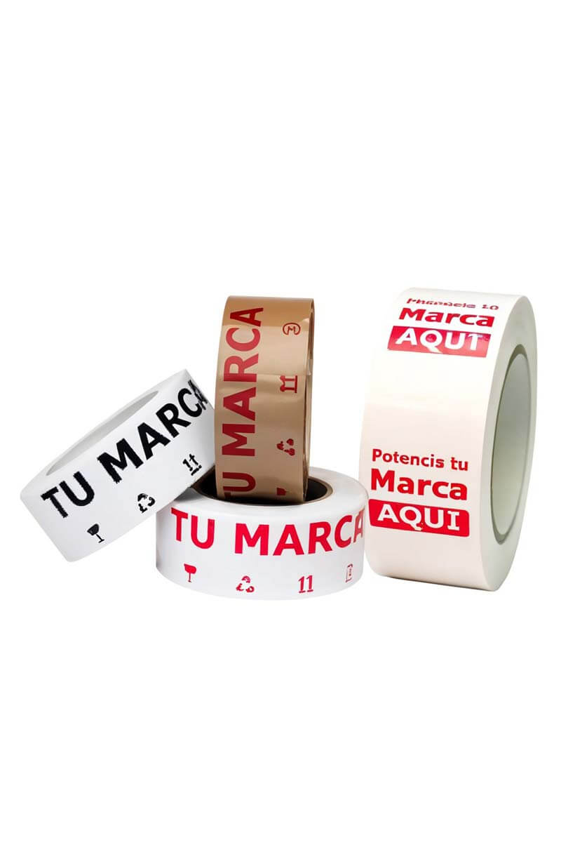 Cinta adhesiva personalizada para potenciar la imagen de marca