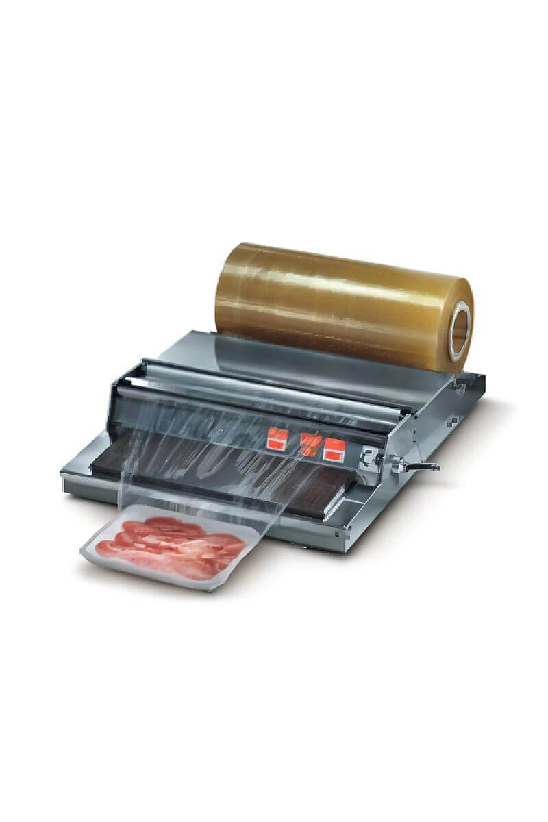 Dispensador automático de film para embalaje