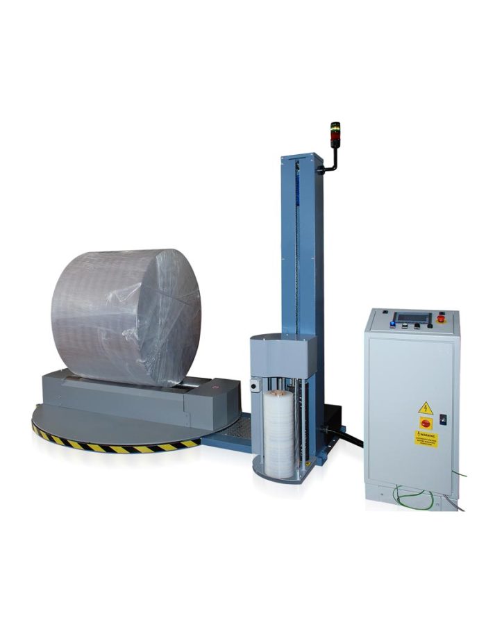 Paletizadora automática para embalaje eficiente en grandes industrias