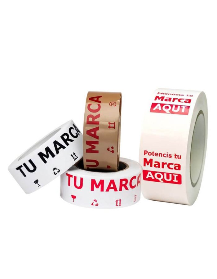 Cinta adhesiva personalizada para potenciar la imagen de marca