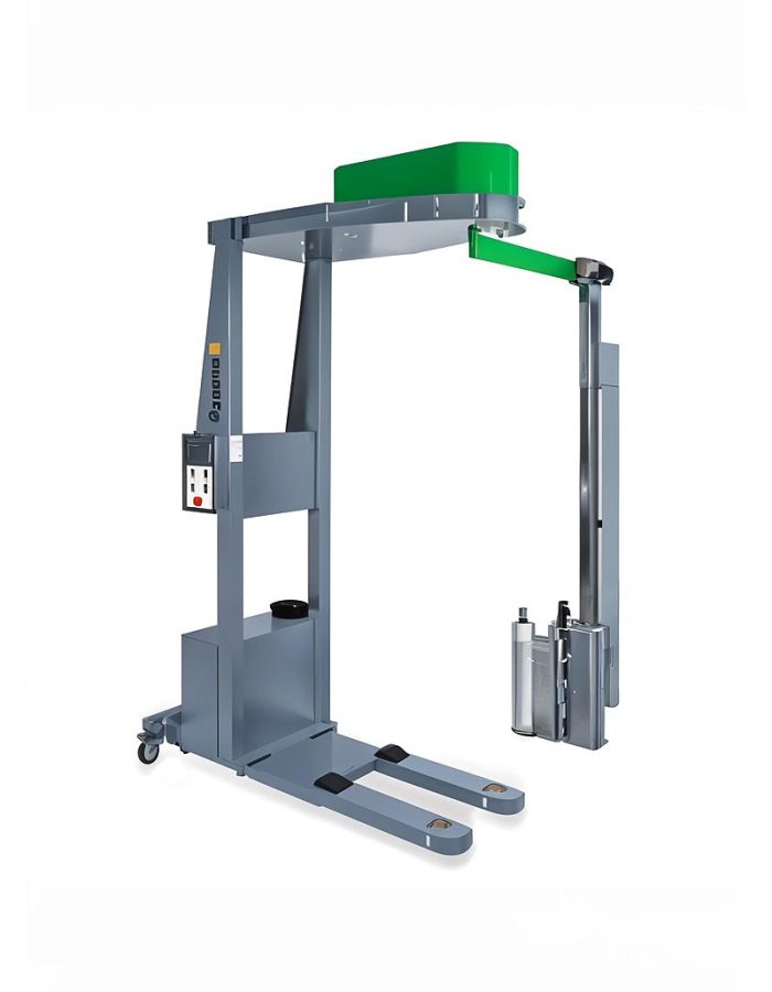 Robot paletizador con brazo automatizado para embalaje eficiente