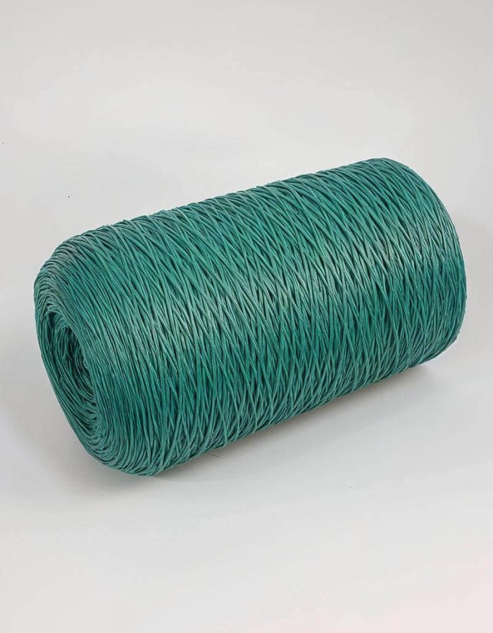 Cuerda plástica trenzada en rollo para sujeción y embalaje