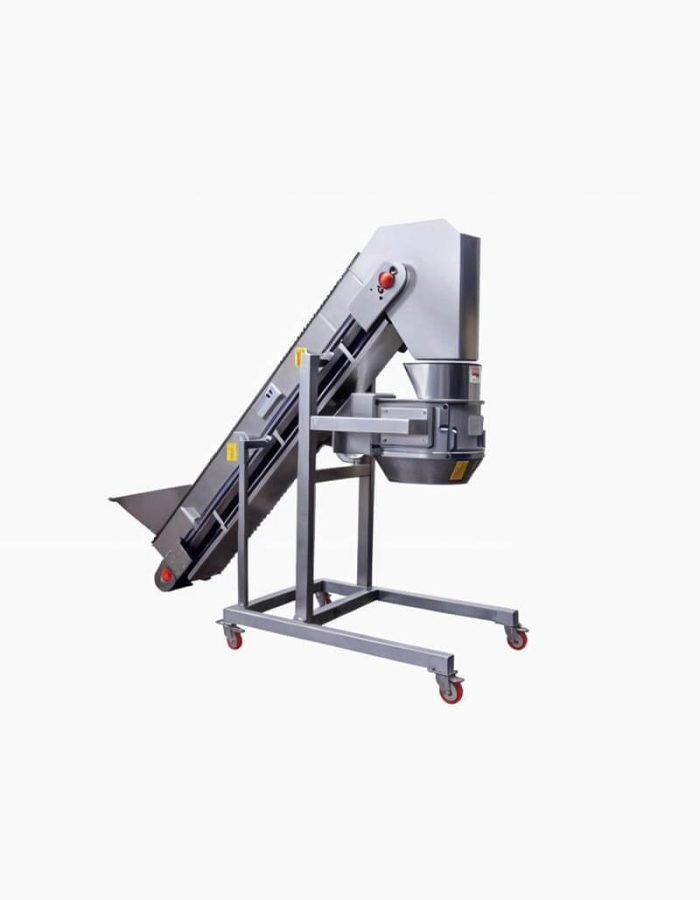 Cinta transportadora para manipulación de hortalizas