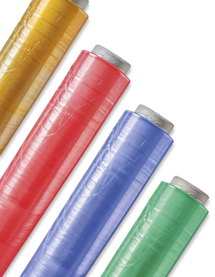 Película plástica en colores llamativos para embalaje especial