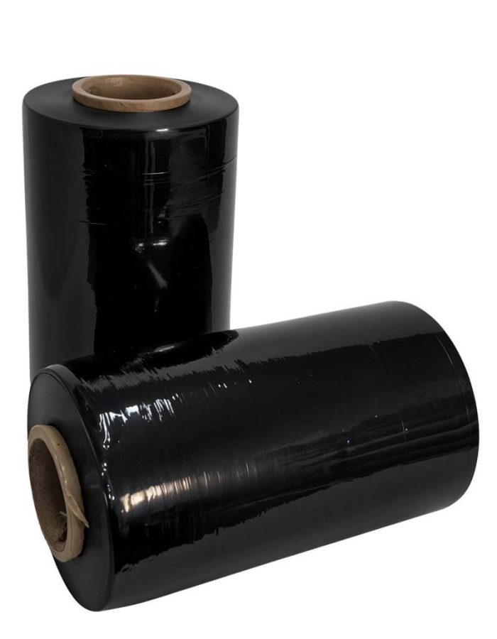 Film stretch negro, ideal para protección de envíos