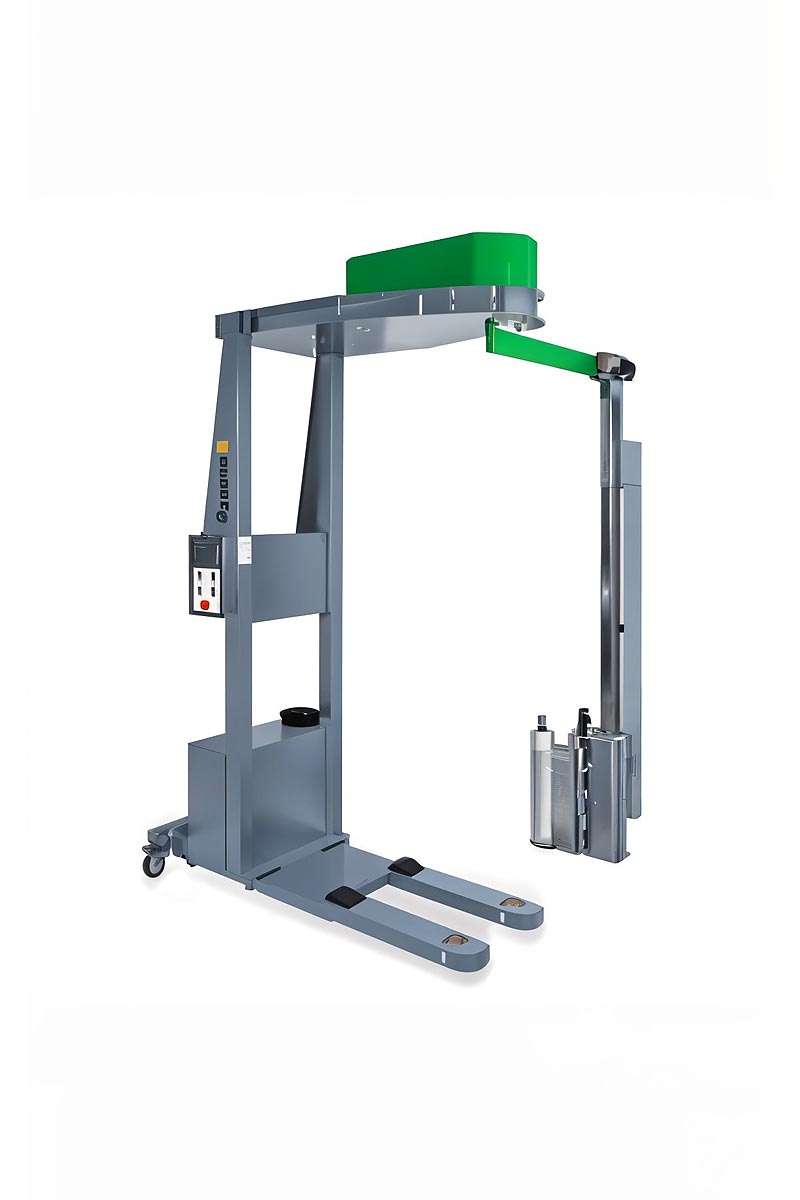 Robot paletizador con brazo automatizado para embalaje eficiente