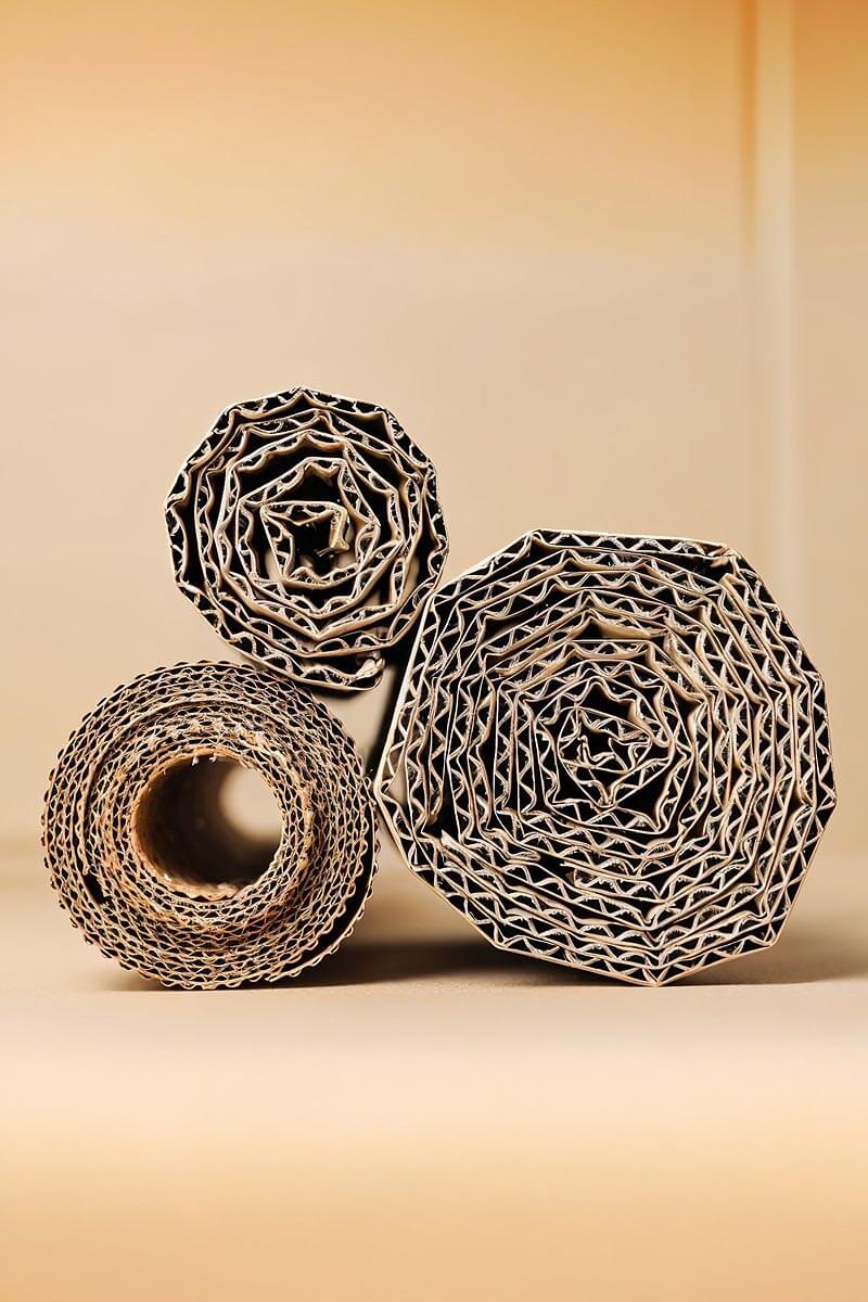 Variedad de cartón corrugado para protección de envíos