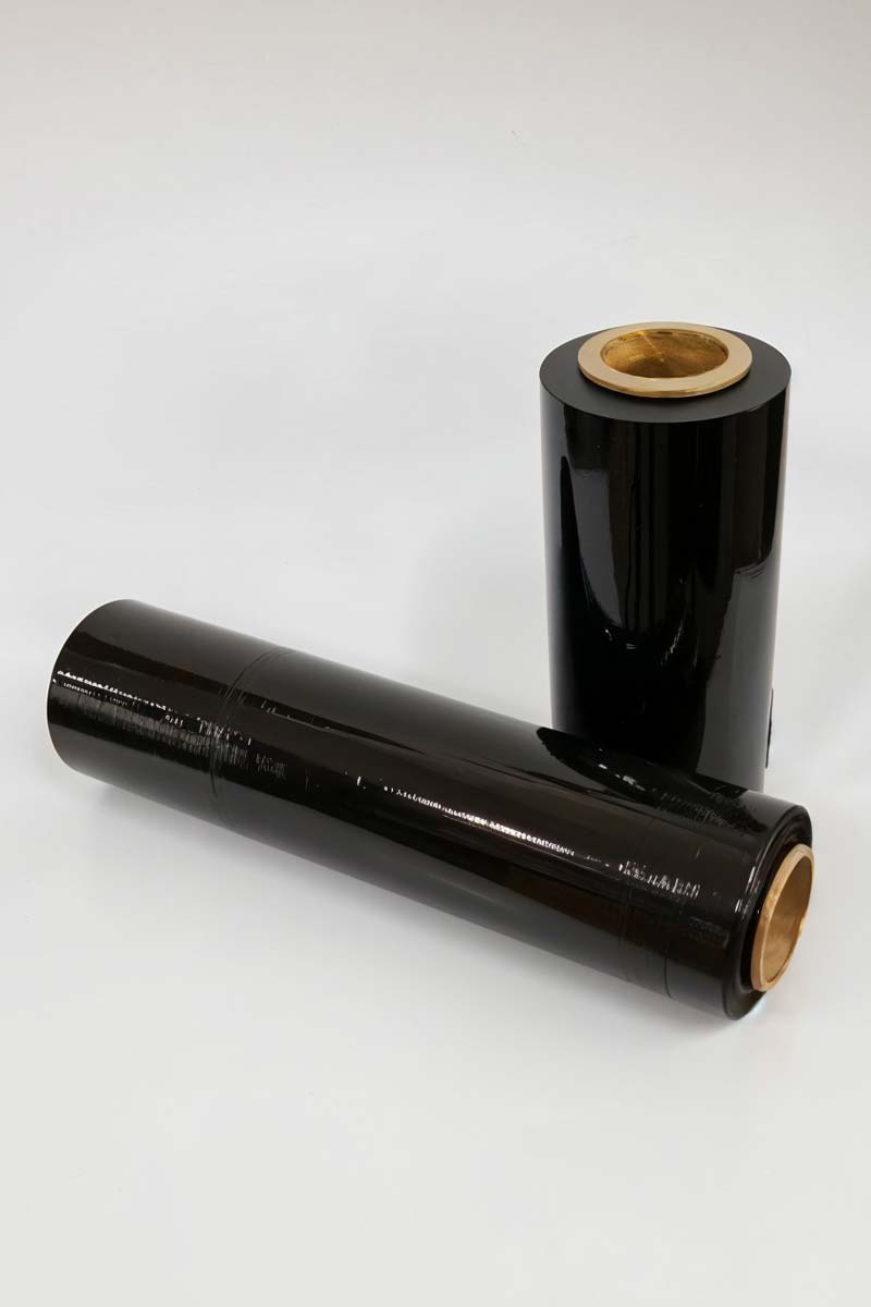 Film Stretch negro para mayor protección y privacidad