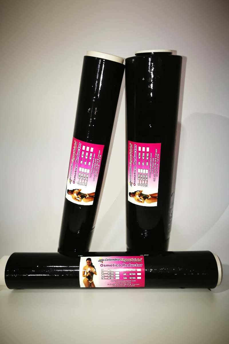 Film Stretch osmótico reductor, ideal para tratamientos estéticos