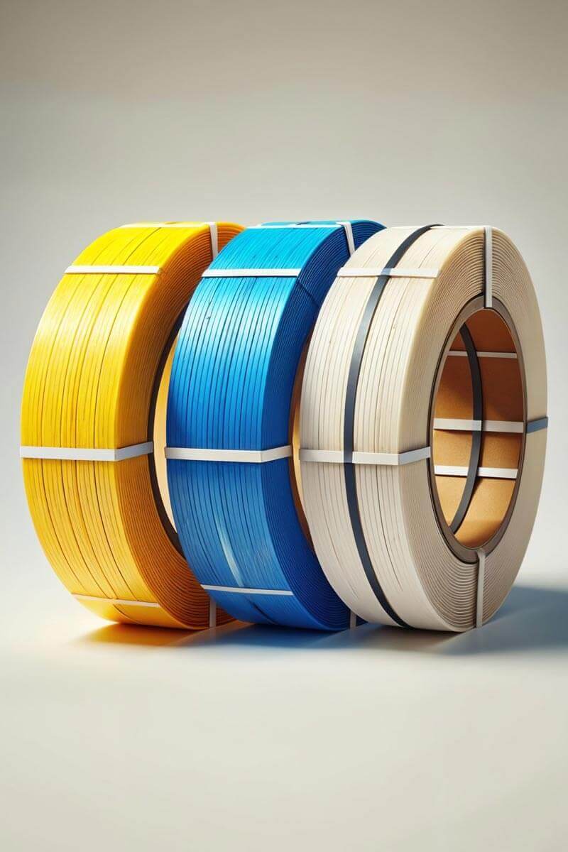 Zuncho de embalaje ideal para el sector industrial